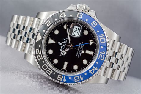 rolex batman gmt master